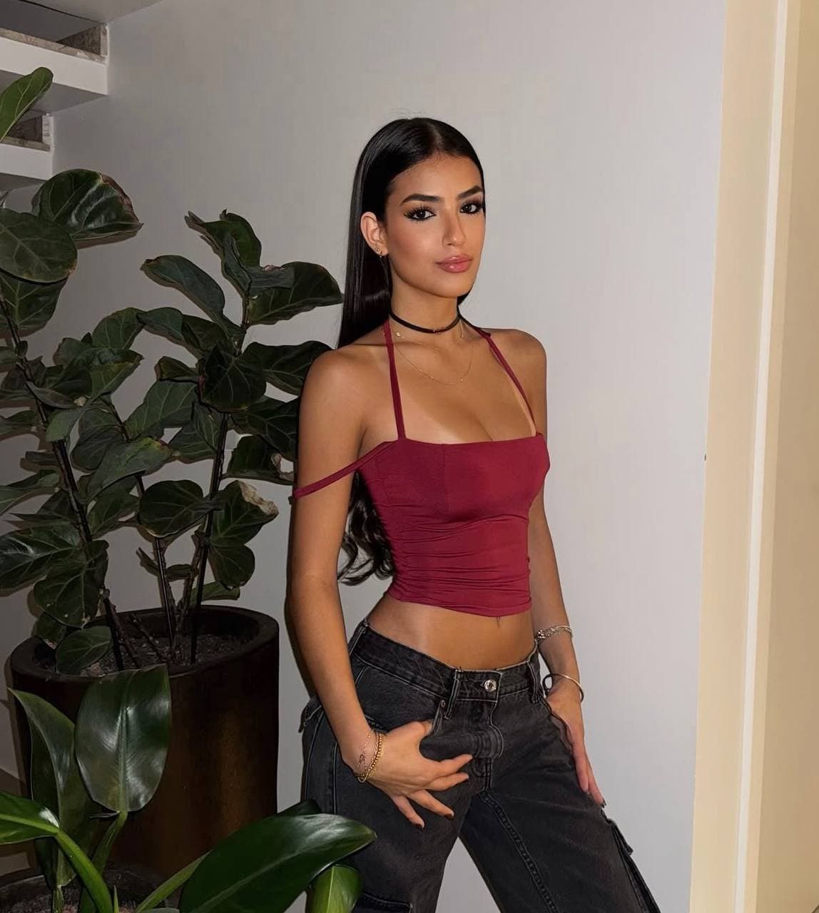 Regatinha Corset Poliamida Bordo