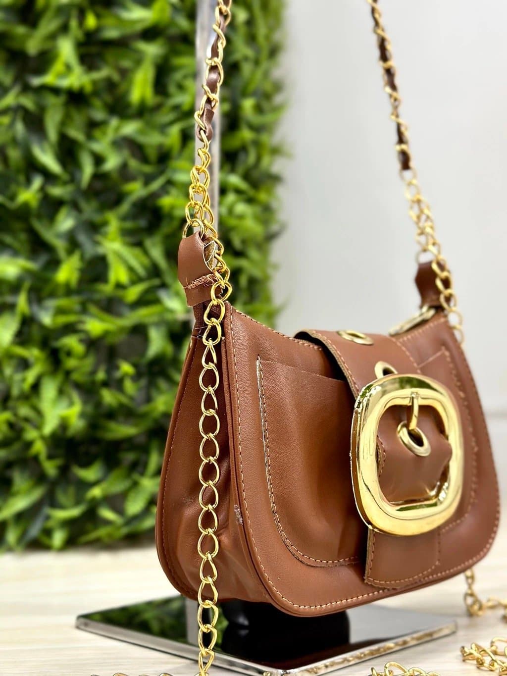 Bolsa Fivela Crossbody Pequena
