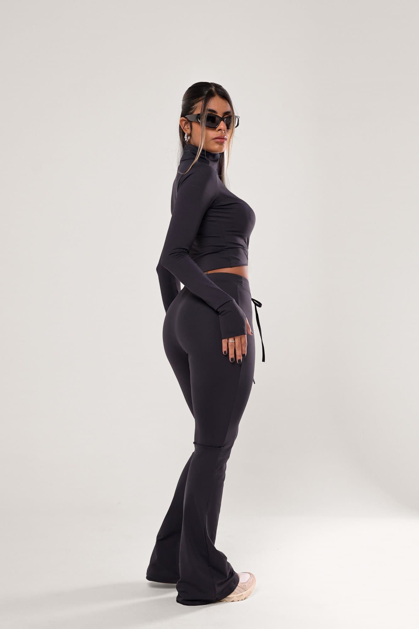 Calça Britney Poliamida Preta