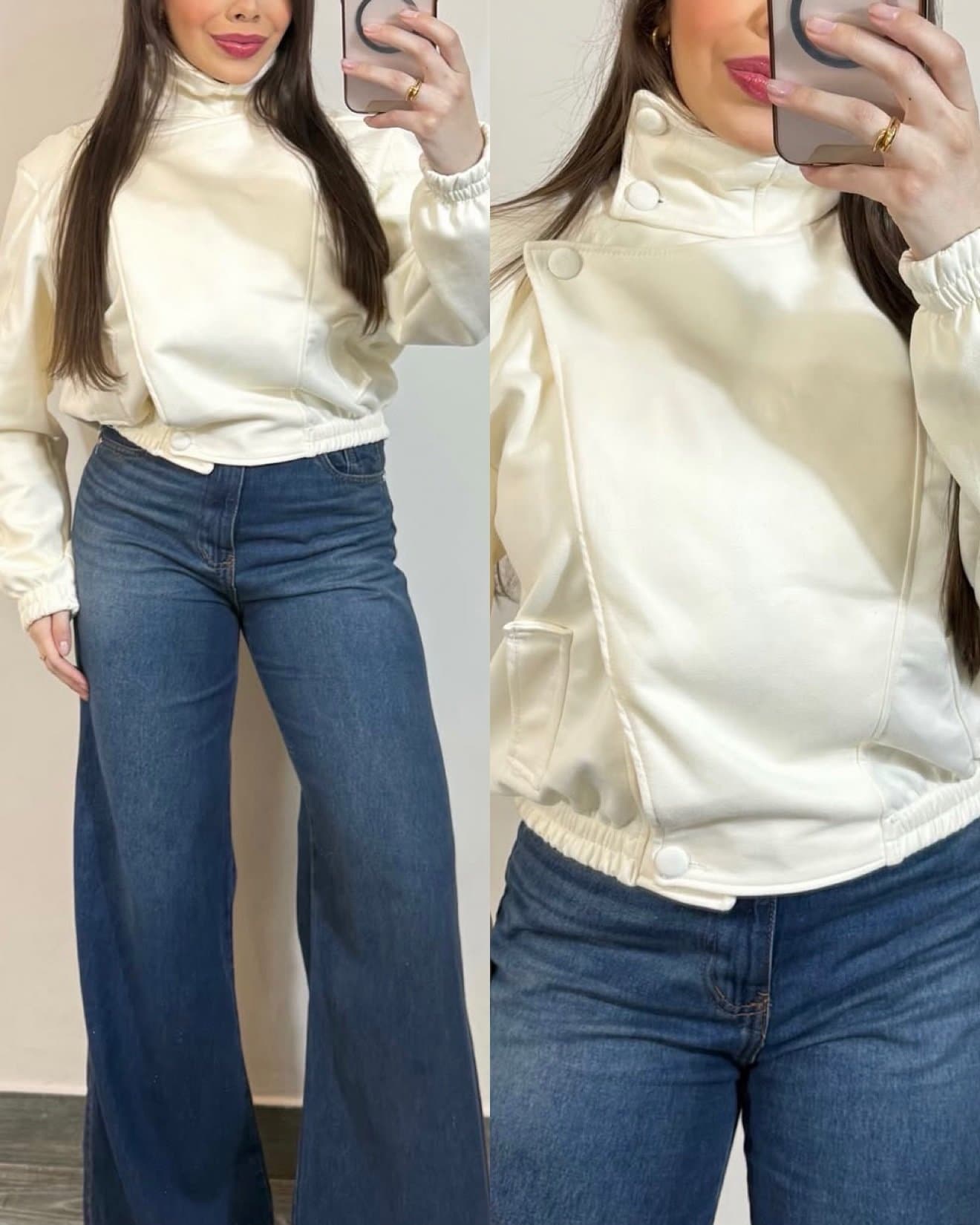 Jaqueta Kendra em Suede