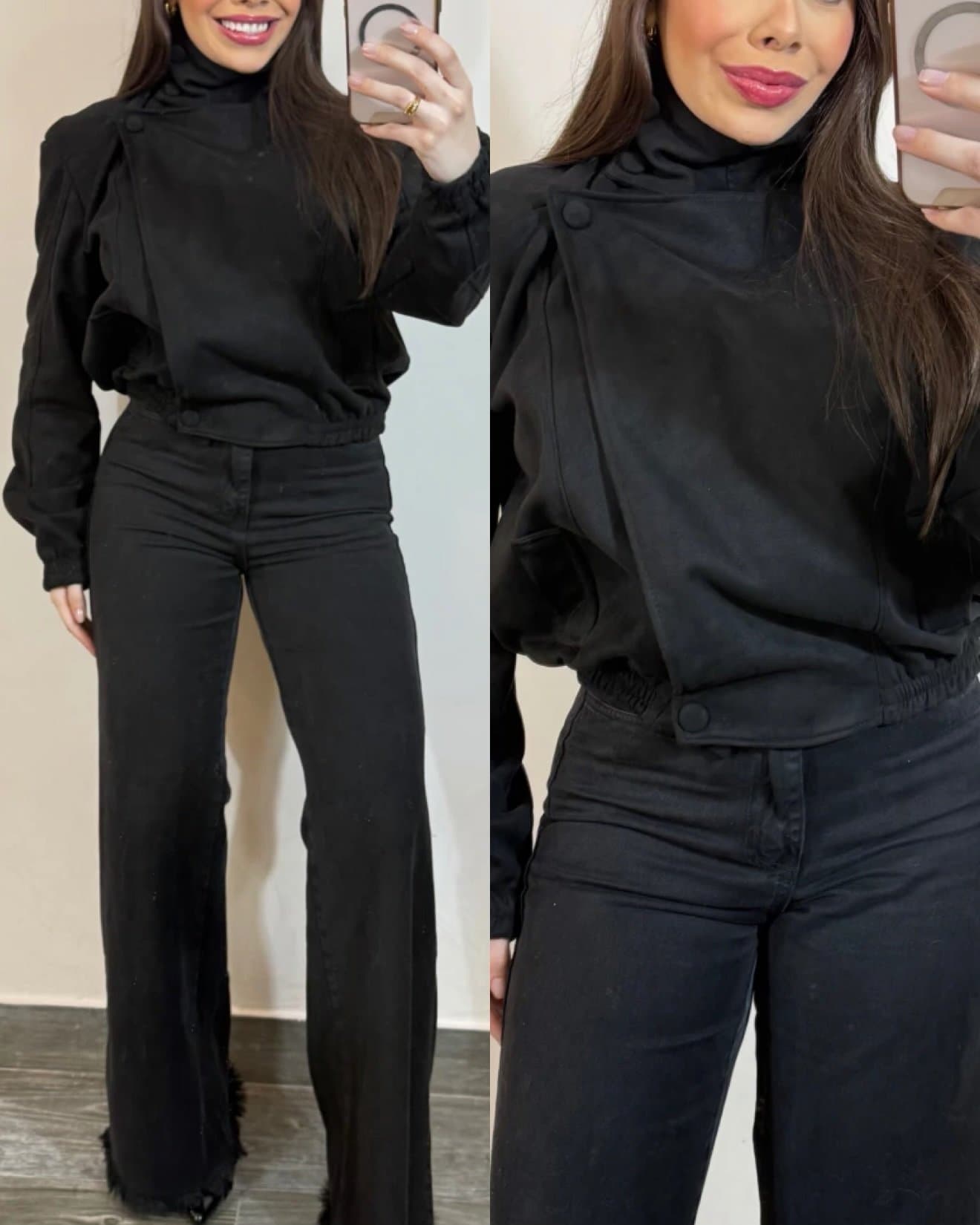 Jaqueta Kendra em Suede