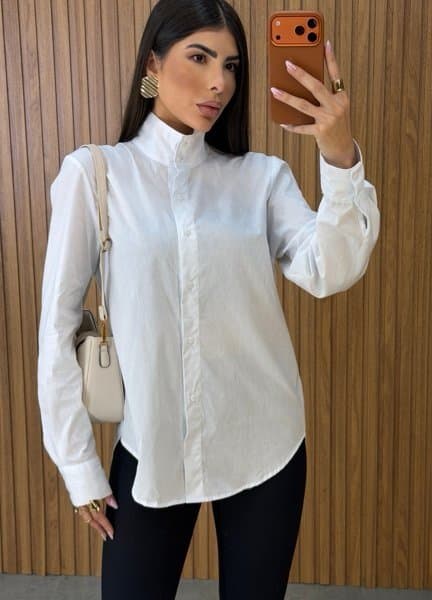 Camisa Gola Botão
