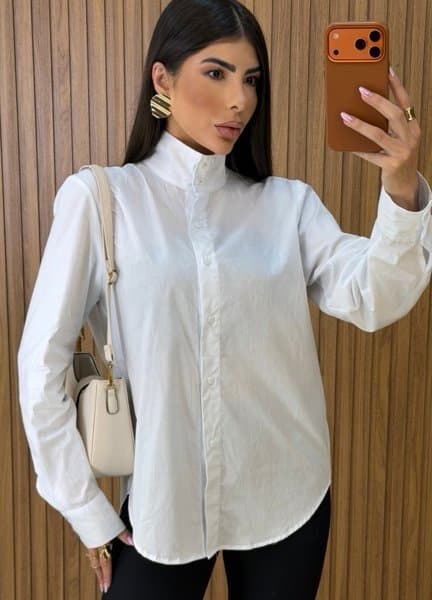 Camisa Gola Botão
