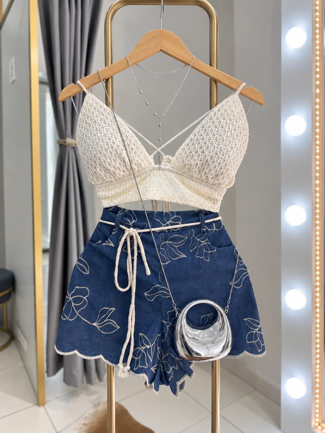 Conjunto Paradise Bordado