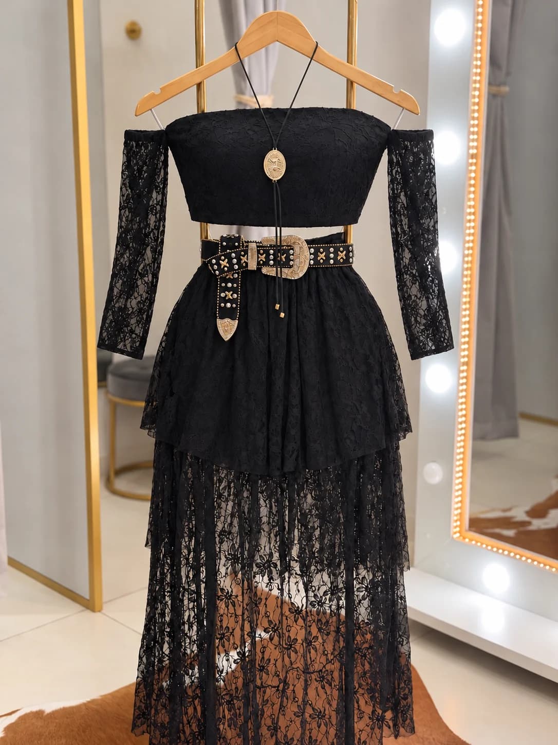 Conjunto Mullet Renda Yara
