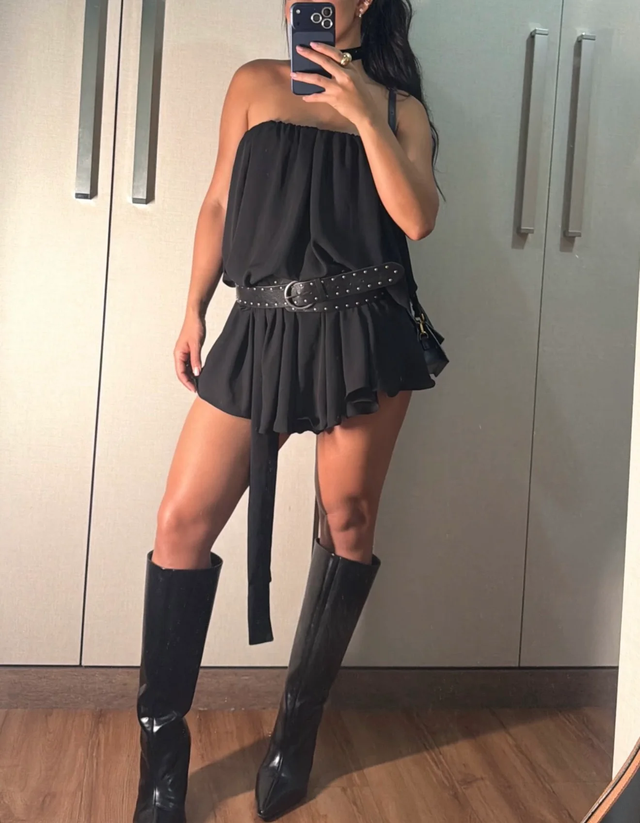 Vestido/macaquinho Chiffon Ellis