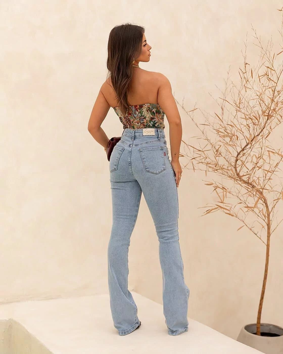 Calça Jeans Carmen Bot Cut Clara Flare