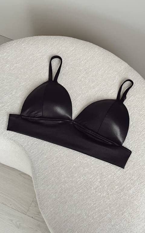 Cropped Top Cirre Preto