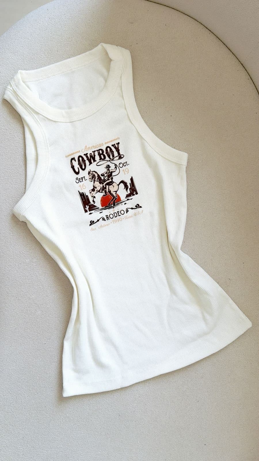 Regatinha Ribana Canelada Country Rodeo Off