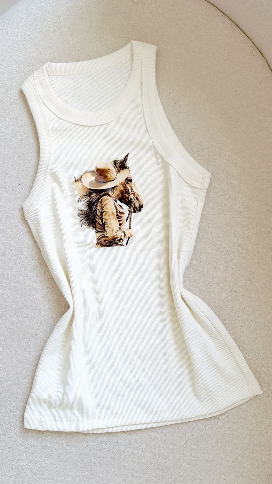 Regatinha Ribana Canelada Country Girl & Horse Off