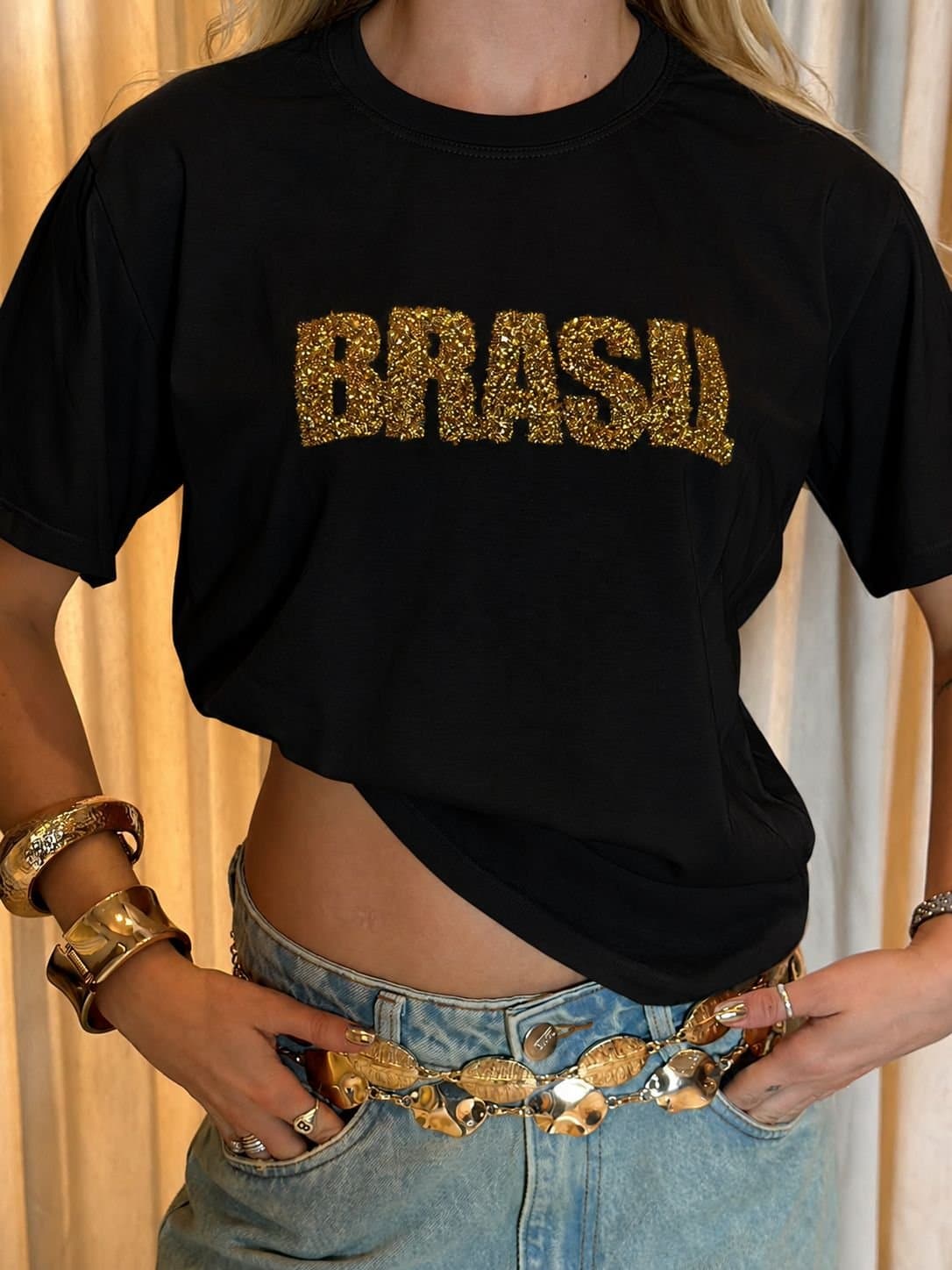 T-shirts Brasil Shine