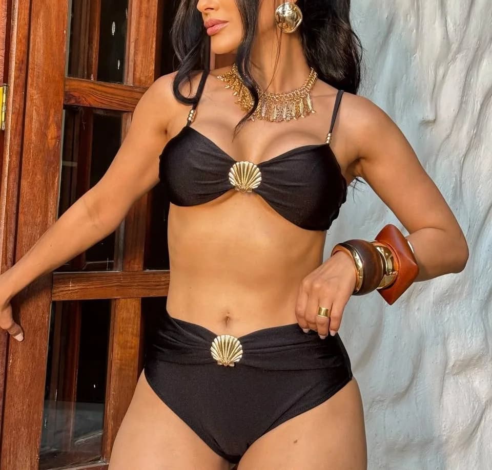 Conjunto de Biquíni Hot Pant